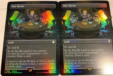 mtg fallout spoilers|Fallout release promo War Room leaked on eBay : r/magicTCG